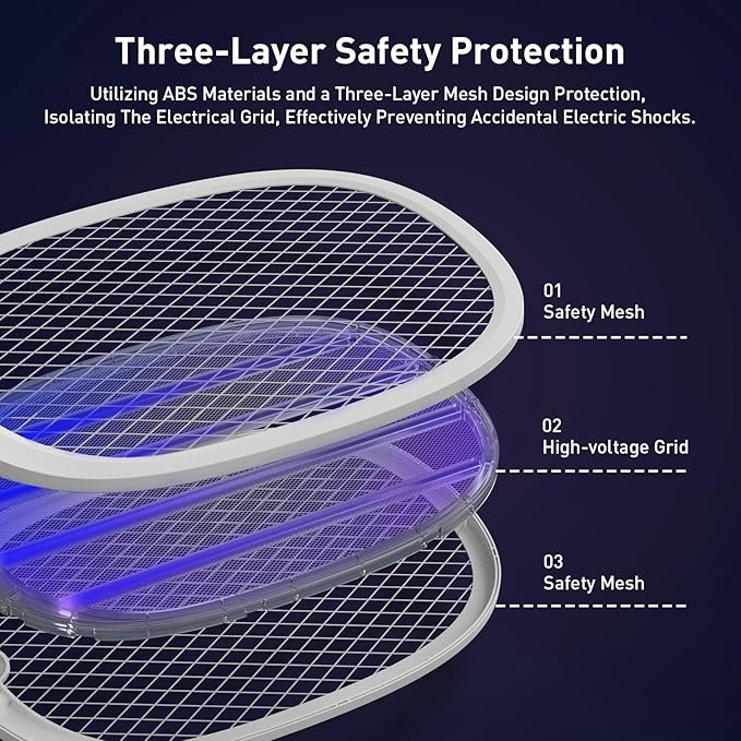 Rechargeable Mosquito Killer Racket