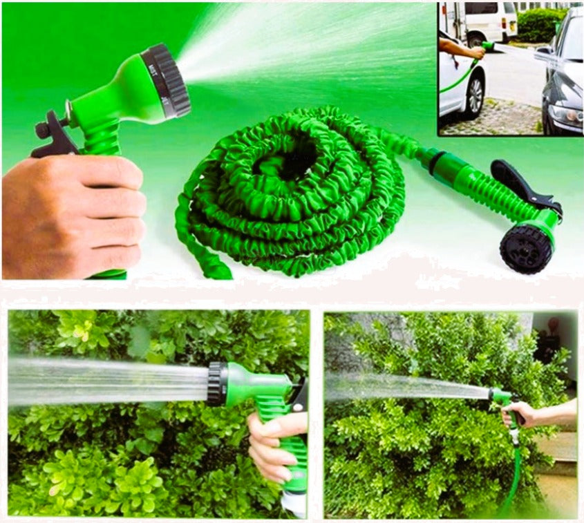 100 ft Expandable & Flexible Water Pipe For Garden & Car wash