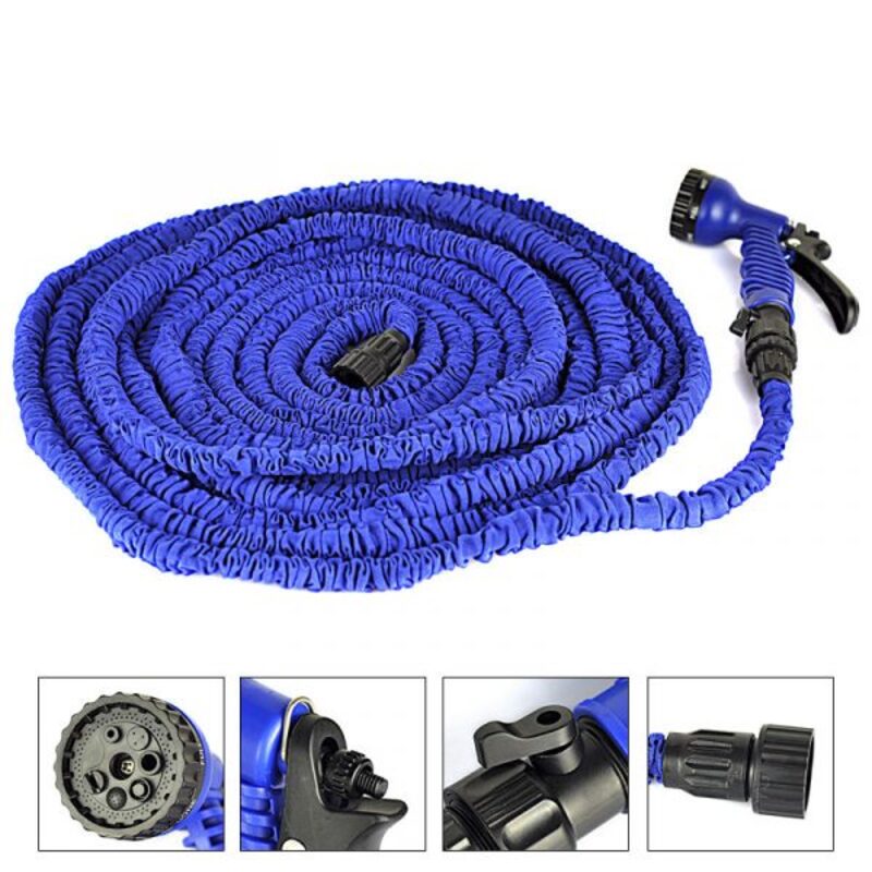 100 ft Expandable & Flexible Water Pipe For Garden & Car wash