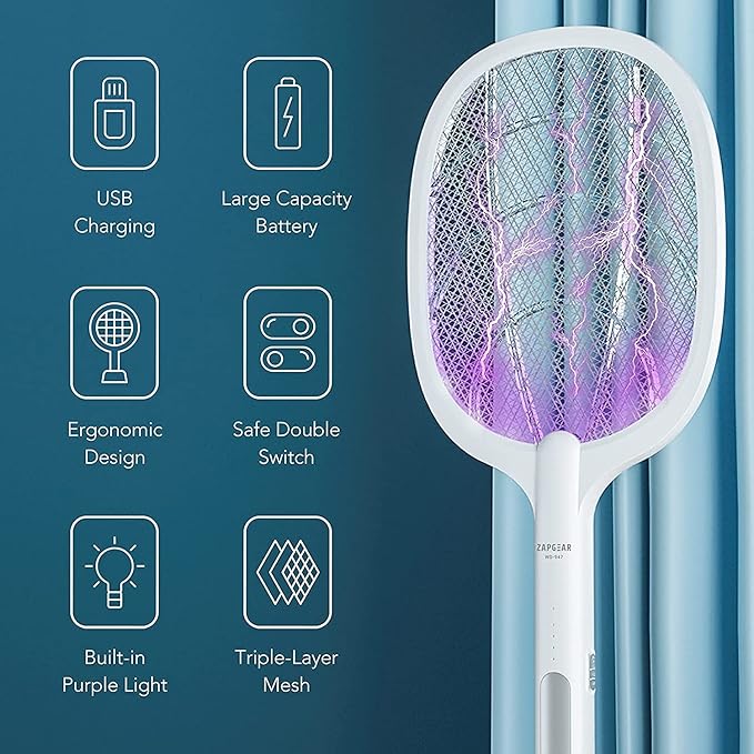 Rechargeable Mosquito Killer Racket