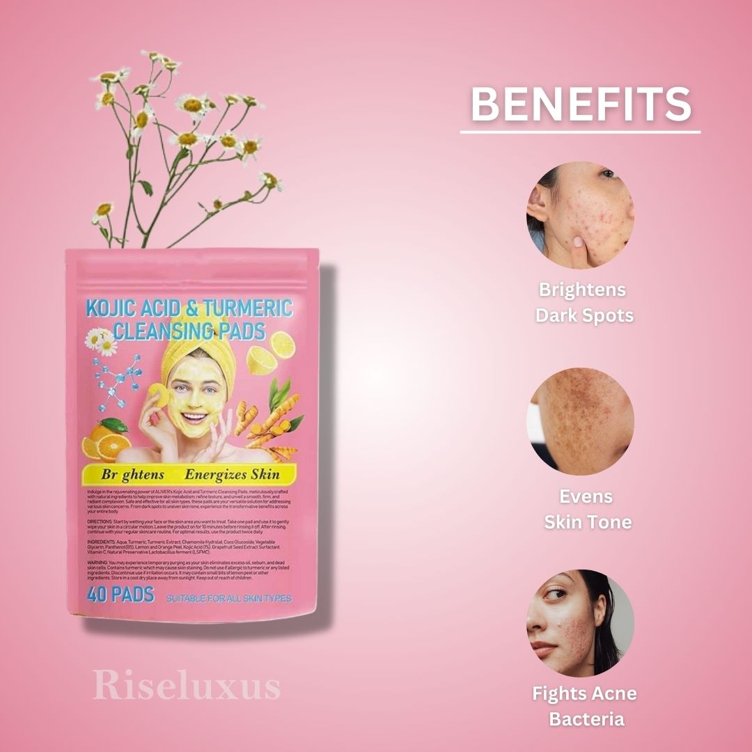 Brightening Turmeric & Kojic Acid Pads