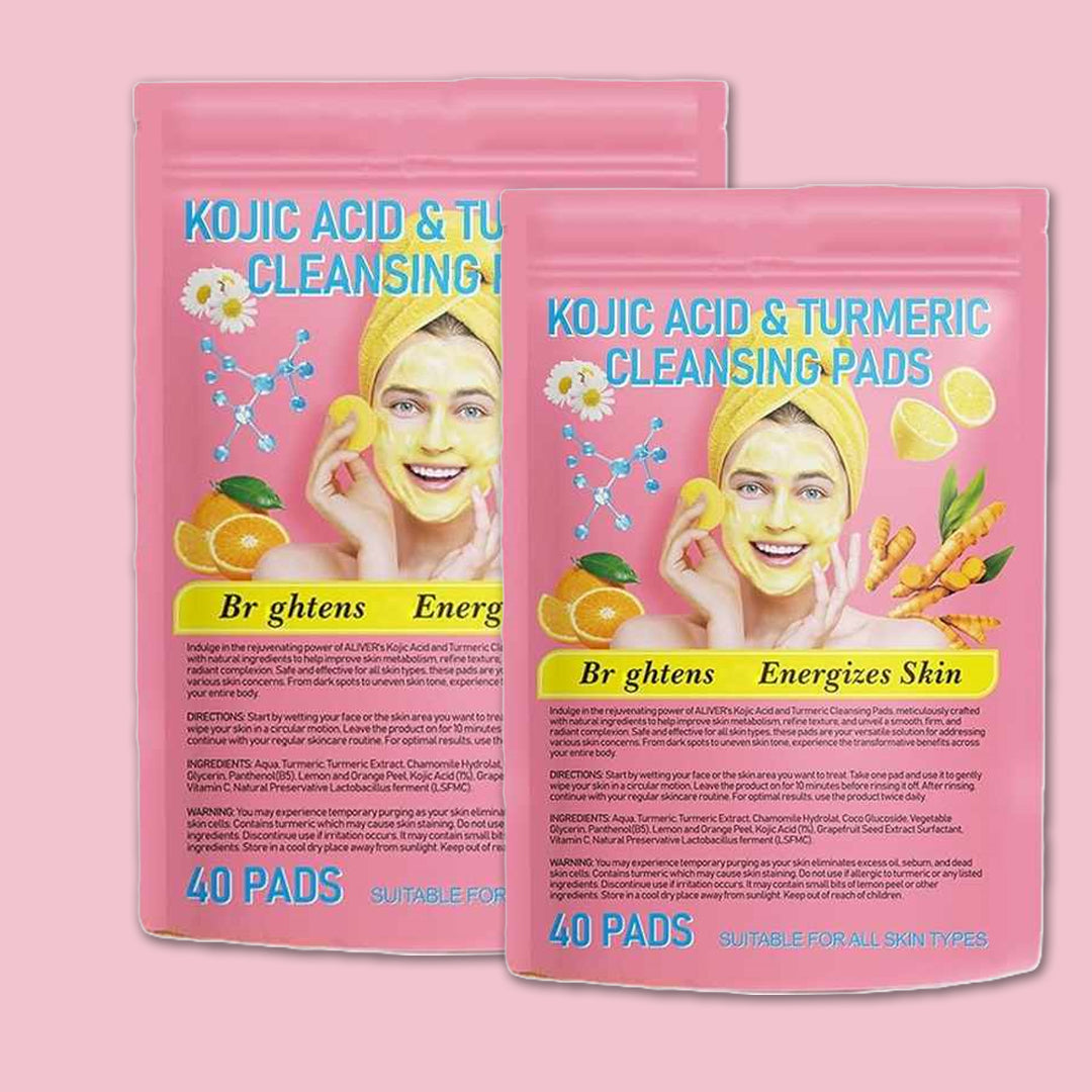 Brightening Turmeric & Kojic Acid Pads