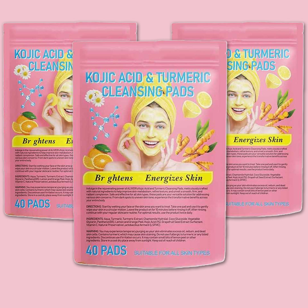 Brightening Turmeric & Kojic Acid Pads